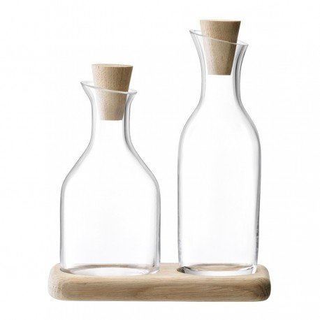 Набор графинов для масла и уксуса на подставке serve, 2 шт.
