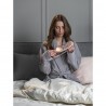 Маска для сна из натурального шелка цвета пыльной розы из коллекции essential