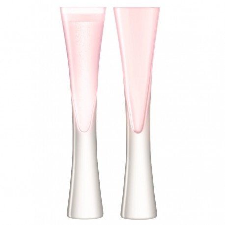 Набор бокалов для шампанского moya, 2 шт, 170 мл, розовый