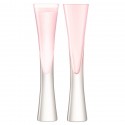 Набор бокалов для шампанского moya, 2 шт, 170 мл, розовый