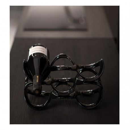 Подставка для бутылок cuvee, черная