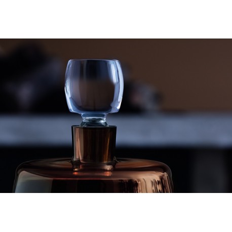 Декантер whisky club, 1,05 л, коричневый