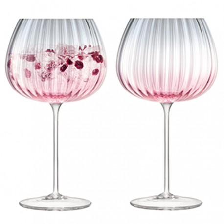 Набор бокалов dusk, 650 мл, розово-серый, 2 шт.