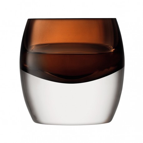 Набор низких стаканов whisky club, 230 мл, коричневый, 2 шт.