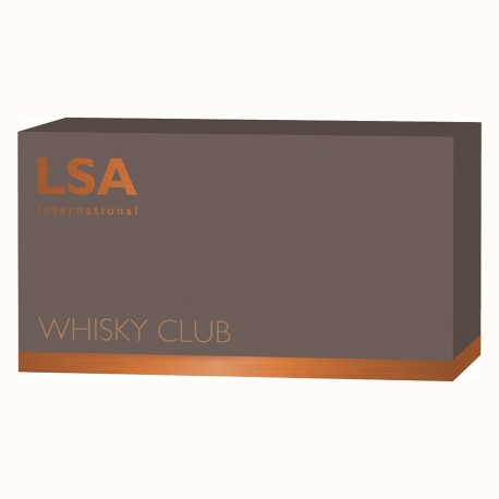 Набор низких стаканов whisky club, 230 мл, коричневый, 2 шт.