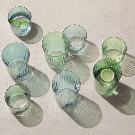 Набор стаканов gems, 560 мл, изумрудный, 4 шт.
