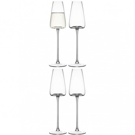 Набор бокалов для шампанского sheen, 240 мл, 4 шт.