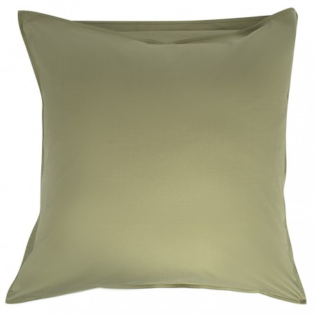Набор из двух наволочек из сатина цвета шалфея с брашинг-эффектом из коллекции essential, 70х70 см