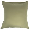 Набор из двух наволочек из сатина цвета шалфея с брашинг-эффектом из коллекции essential, 70х70 см