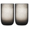 Набор стаканов flowi, 510 мл, серо-коричневые, 2 шт.