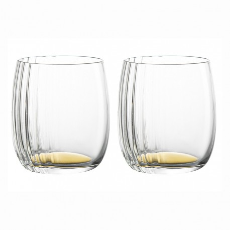 Набор стопок alice в подарочной упаковке, 70 мл, золотистые, 2 шт.