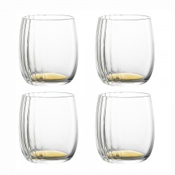 Набор стопок alice, 70 мл, золотистые, 4 шт.