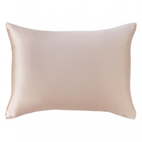 Наволочка из натурального шелка цвета пыльной розы из коллекции essential, 50х70 см