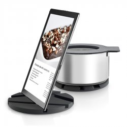 Подставка для посуды-планшета smartmat, D18 см, серая