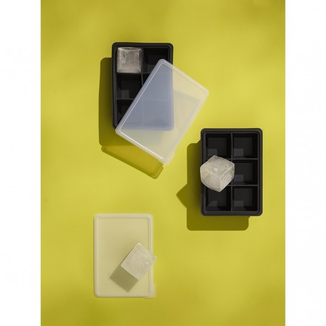 Форма для льда с крышкой ice cubes