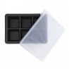 Форма для льда с крышкой ice cubes