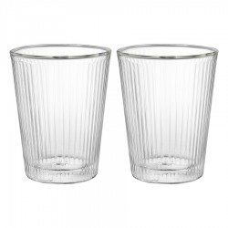 Набор из 2-х стаканов soft ripples, 260 мл