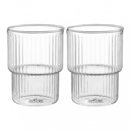 Набор из 2-х стаканов soft ripples, 450 мл