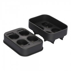 Форма для льда ice skull, графит