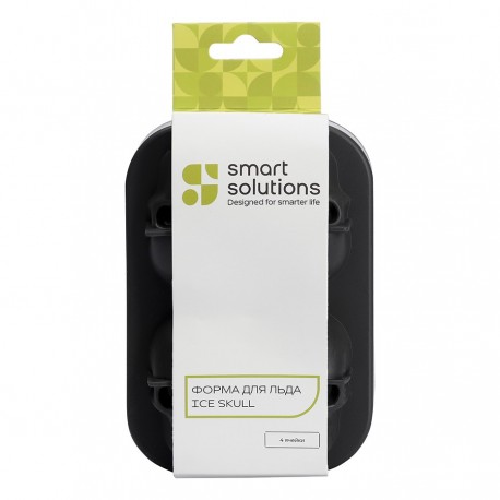 Форма для льда ice skull, графит