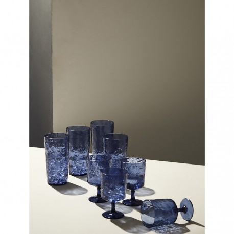 Набор стаканов из акрила arctic, 540 мл, синий, 4 шт.