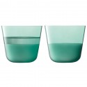 Набор стаканов arc contrast, 260 мл, бирюзовые, 2 шт.