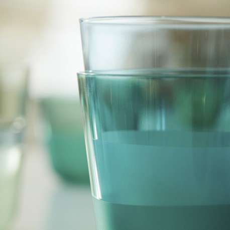 Набор стаканов arc contrast, 260 мл, бирюзовые, 2 шт.