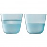 Набор стаканов arc contrast, 260 мл, голубые, 2 шт.