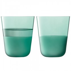 Набор стаканов arc contrast, 380 мл, бирюзовые, 2 шт.