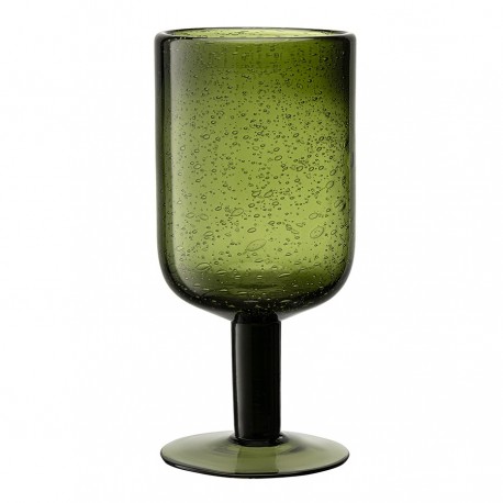Набор бокалов для вина flowi, 410 мл, темно-зеленые, 2 шт.