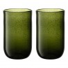 Набор стаканов flowi, 510 мл, темно-зеленые, 2 шт.