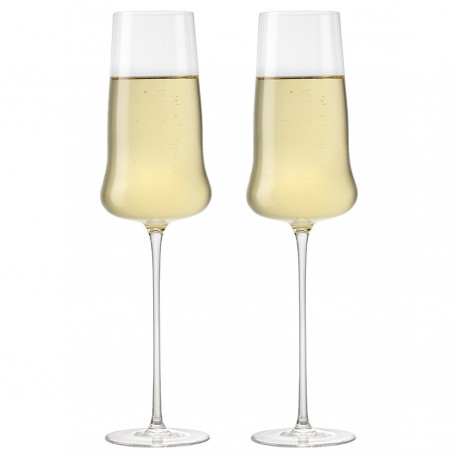 Набор бокалов для шампанского в подарочной упаковке sense, 360 мл, 2 шт.