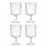 Набор бокалов из акрила arctic для вина, 280 мл, прозрачный, 4 шт.
