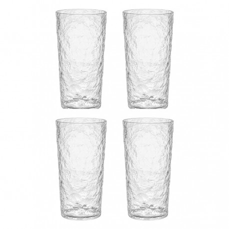 Набор стаканов из акрила arctic, 540 мл, прозрачный, 4 шт.