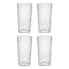 Набор стаканов из акрила arctic, 540 мл, прозрачный, 4 шт.