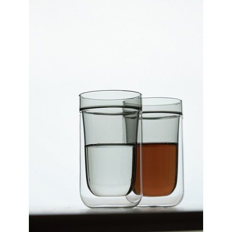 Набор стаканов pure, 280 мл, дымчато-серые, 2 шт.