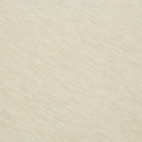 Простыня на резинке из хлопкового трикотажа серо-бежевого цвета из коллекции essential, 180х200х30 см