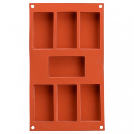 Форма для приготовления пирожных rettangolo силиконовая