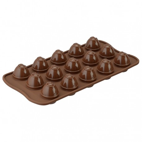Форма для приготовления конфет choco spiral силиконовая