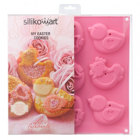 Форма для приготовления печенья my easter cookies силиконовая