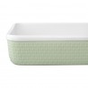 Блюдо для запекания marshmallow, 37х26,8 см, мятное