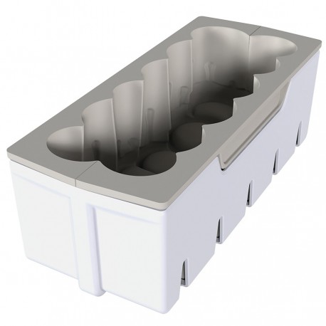 Форма для приготовления десертов buche lumiere, 21,9х7,6 см