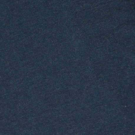 Простыня на резинке из хлопкового трикотажа темно-синего цвета из коллекции essential, 180х200х30 см