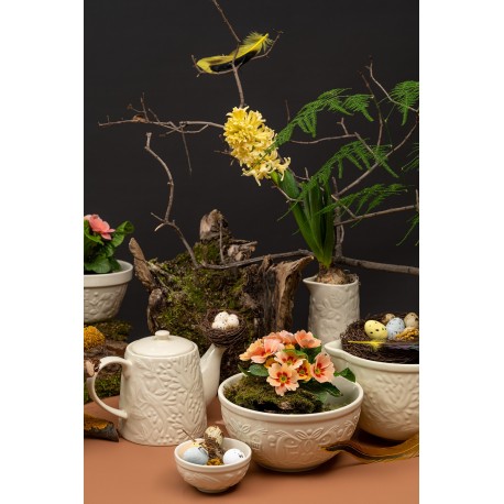 Миска для смешивания birds of paradise, 1,5 л, кремовая