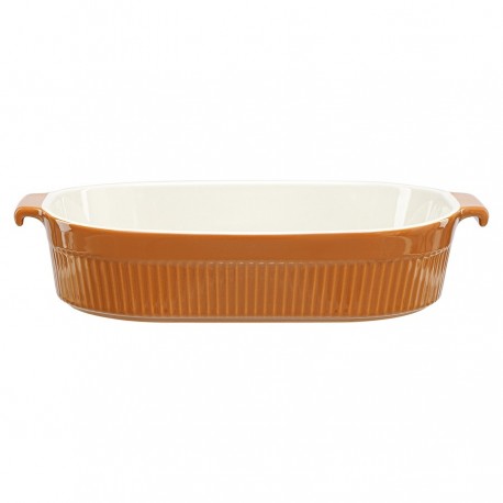 Блюдо для запекания soft ripples, 35,9х23,3 см, карамельное