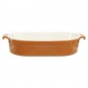 Блюдо для запекания soft ripples, 35,9х23,3 см, карамельное