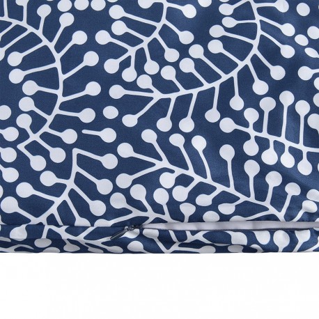 Комплект постельного белья темно-синего цвета с принтом Спелая смородина из коллекции scandinavian touch, 200х220 см