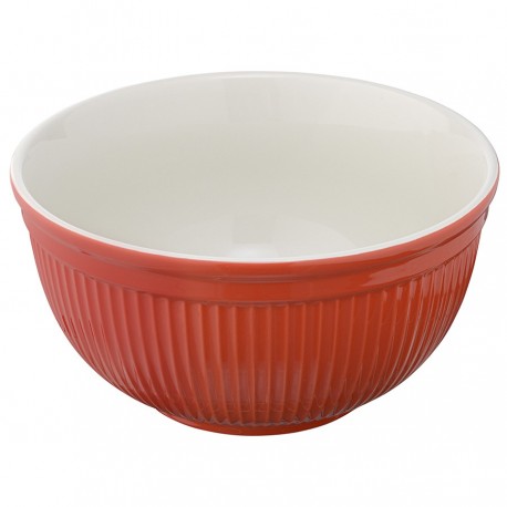 Миска soft ripples, 3,9 л, красная