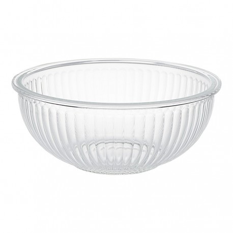 Чаша стеклянная с бамбуковой крышкой harmy, 2 л