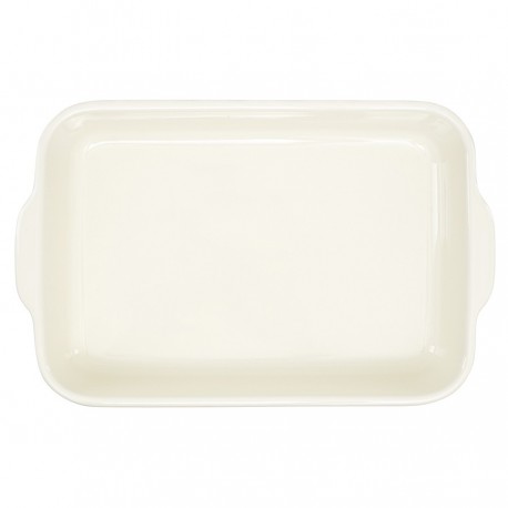 Блюдо для запекания birds of paradise, 36х23 см, кремовое